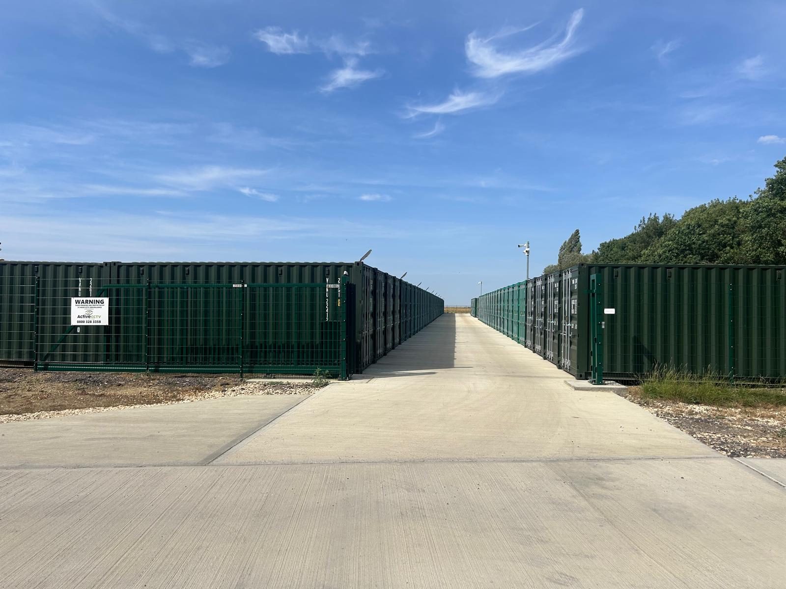 short term container storage cambourne