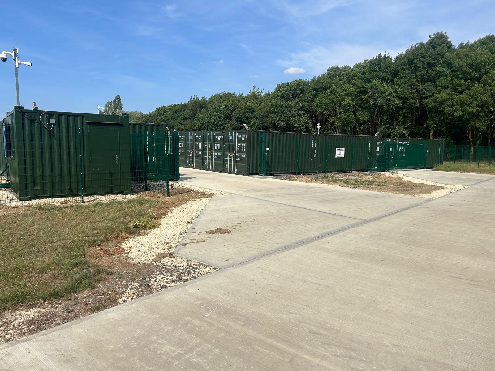 the site office at cambourne self storage
